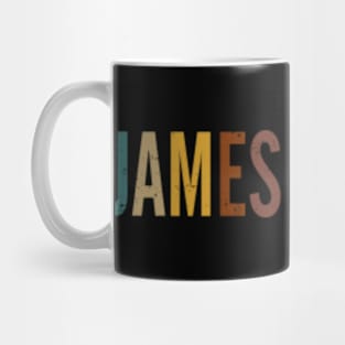 Lovely Name James Gifts Proud Classic Styles 70s 80s.png Mug